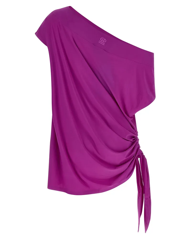 GOLDBERGH Zaira Minidress — Magenta Magenta