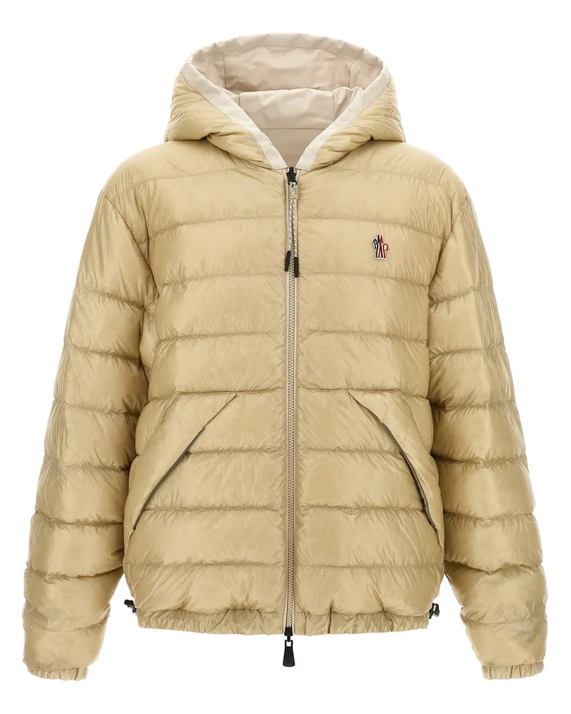 Moncler Berguns Down Jacket — Cream Cream