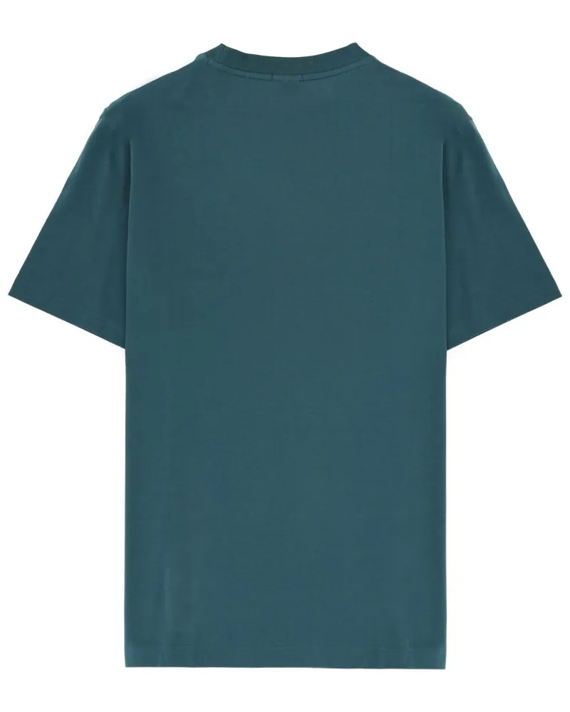 HUGO BOSS Logo Cotton T-Shirt — Green Green