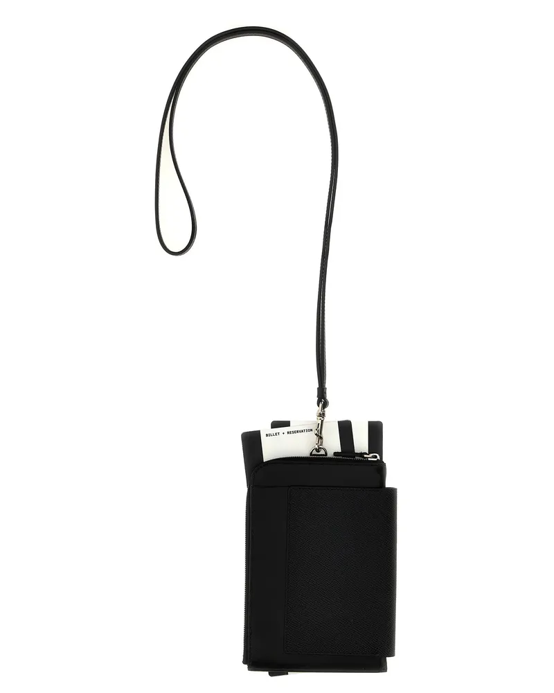 Balenciaga Women's Black Calfskin Wallet Black