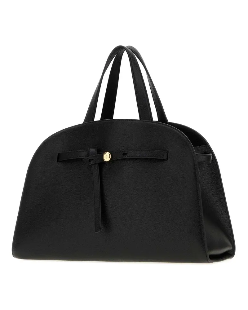 Tory Burch Women's Black Leather Romy Handbag Borse A Mano Bag Black
