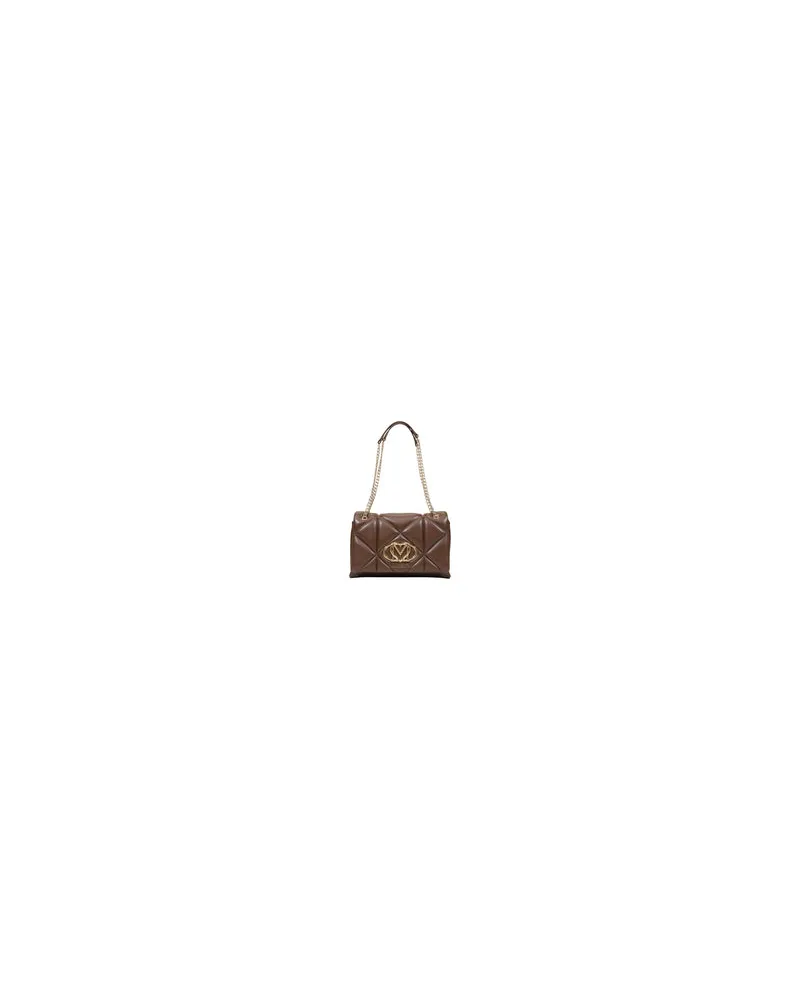 Moschino Women's Brown Polyethylene Handbag Bag Brown