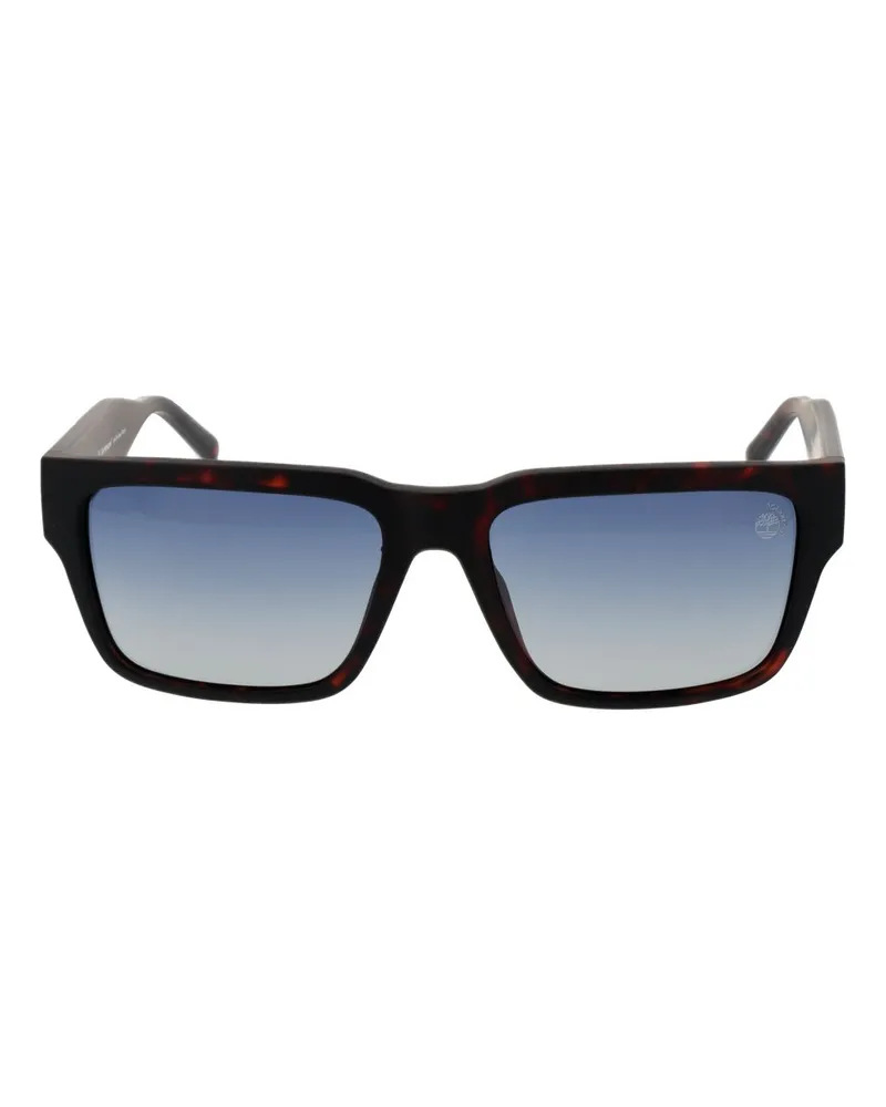 Timberland TI-1062419 Tortoiseshell Plastic Sunglasses — Brown Brown