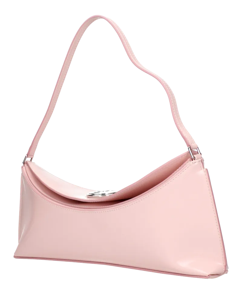 Jacquemus Leather Shoulder Bag — Pink Pink