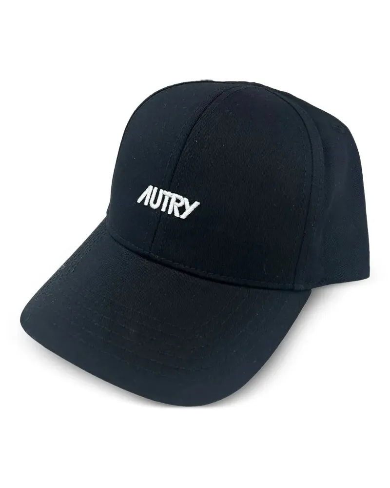 AUTRY Men's Embroidered-Logo Baseball Cap Ss26 U Black