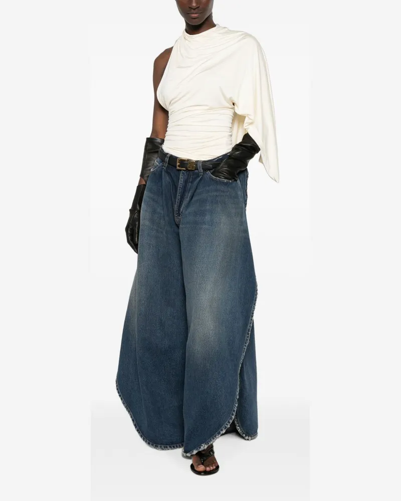 Balenciaga Tulipe Jeans — Blue Blue