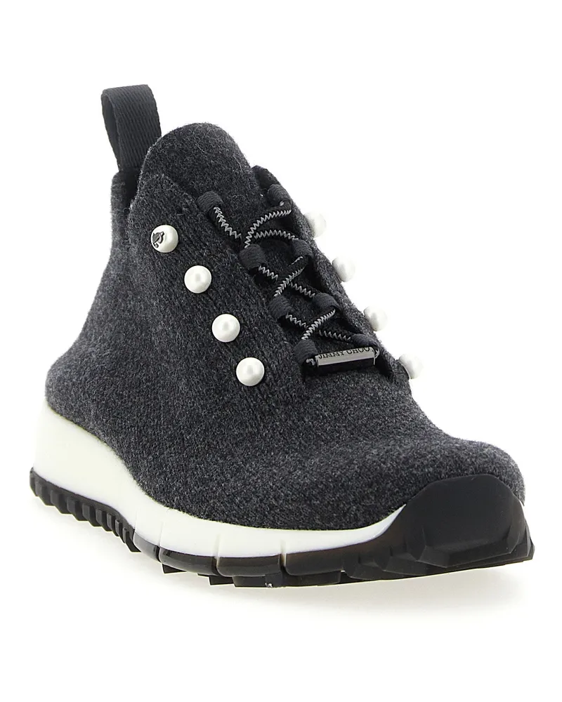 Jimmy Choo Veles Sneaker — Black Black