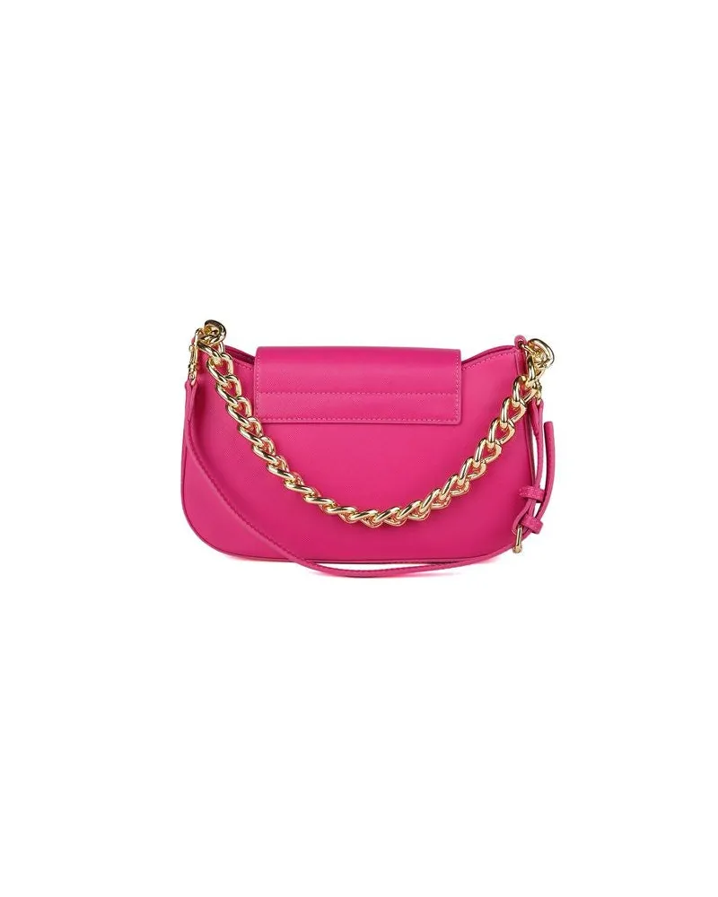 Versace Jeans Women's Handbag Pink Polyester Pink