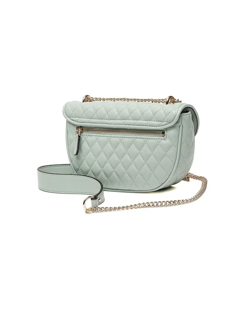 Guess Women's Crossbody Bag Light Sage Polyurethane - Crossbody-Bags Green