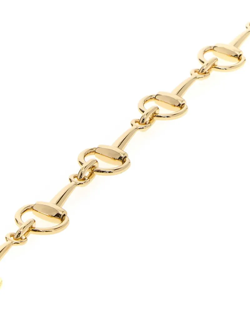 Gucci Horsebit Chain Necklace — Gold Gold