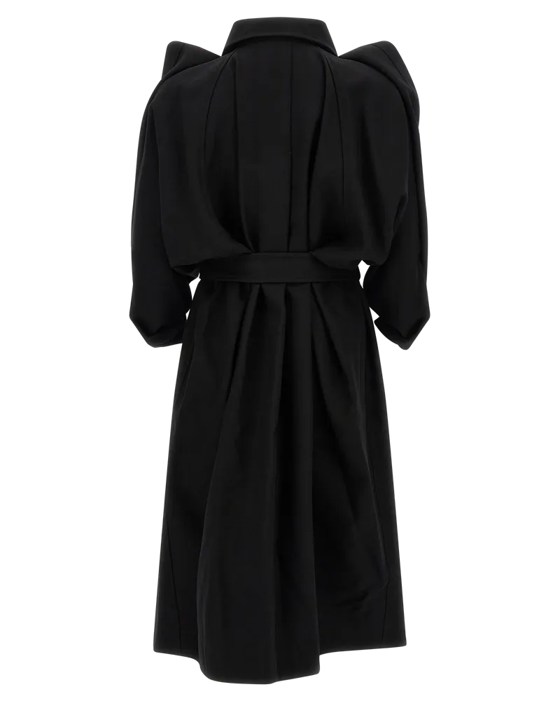 Issey Miyake Coat — Black Black
