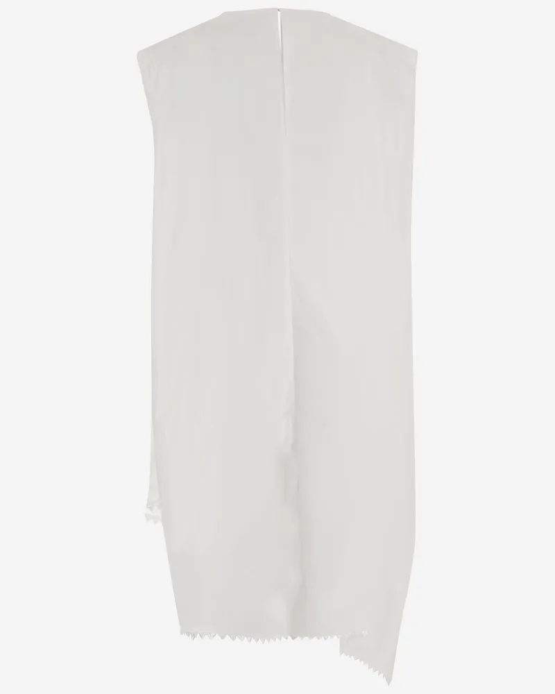 Jacquemus Women's Dress Layered Cotton White White