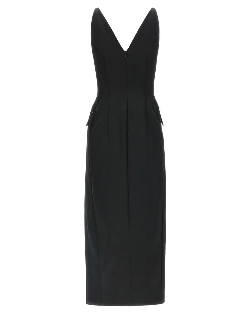 SPORTMAX Extra Dress — Black Black