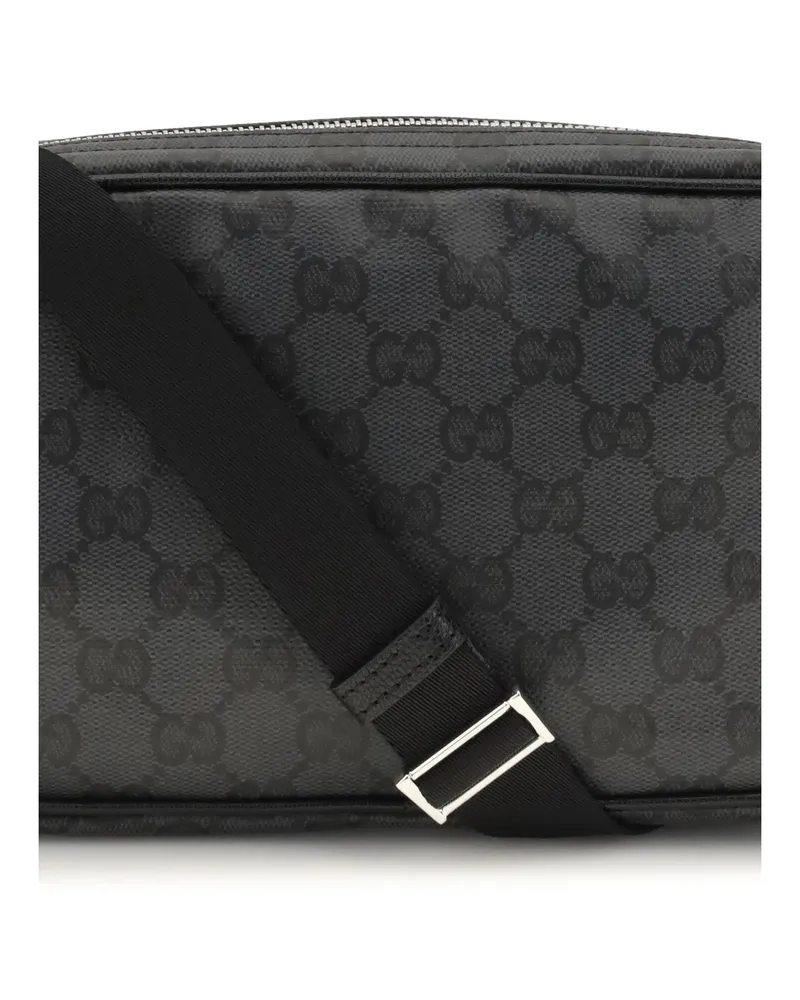 Gucci Men's Shoulder Bag Mini Essence Classic Black Fabric Black