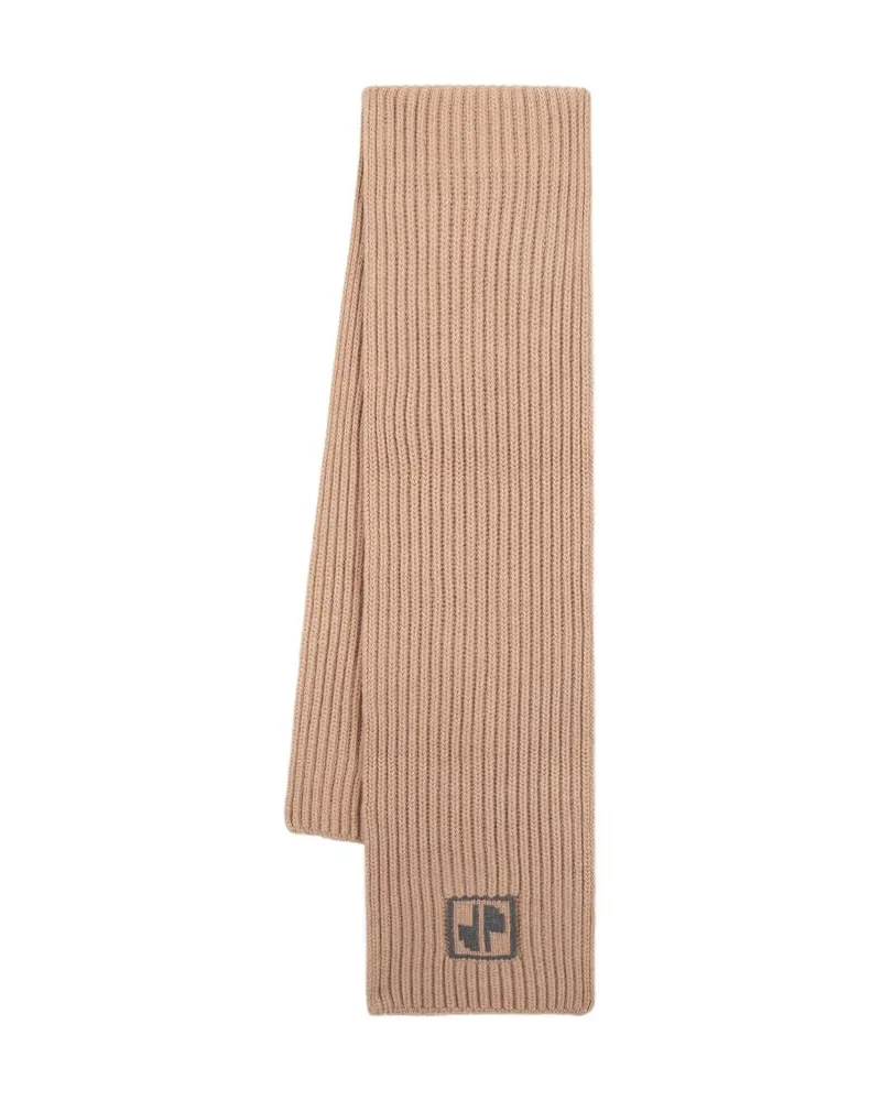 Patou Women's Jp Scarf -  Wool Beige Accessories Beige
