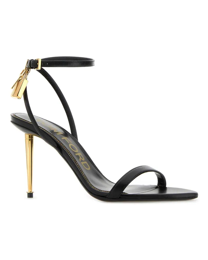 Tom Ford Leather Sandal — Black Black