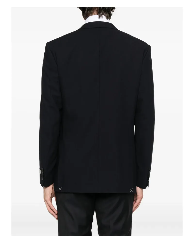 Canali Wool Blazer — Blue Blue