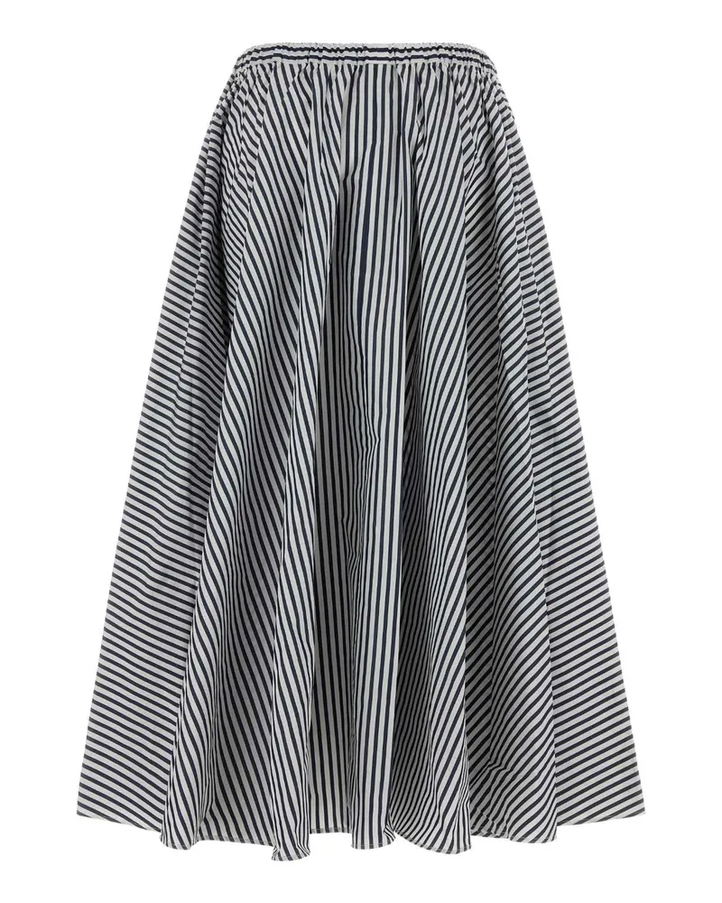 Patou Midi Skirt — Navy Navy