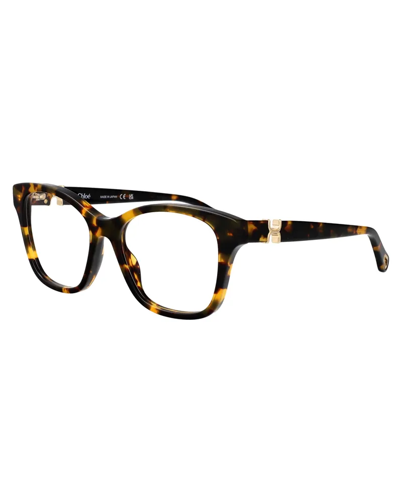 Chloé Women's Sunglasses Ch0334o Havana Transparent Havana-Havana-Transparent Acetate Glasses & Frames Havana/havana/transparent Havana