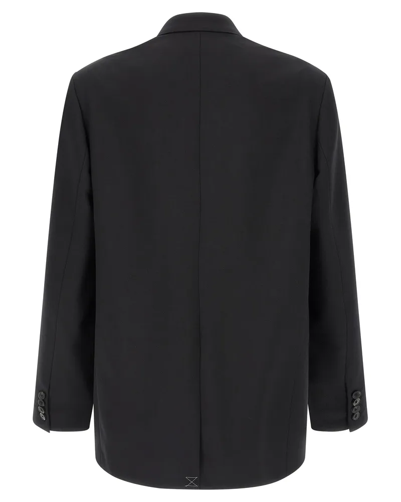 Dries van Noten Men's Black Wool Blazer Clothing Black