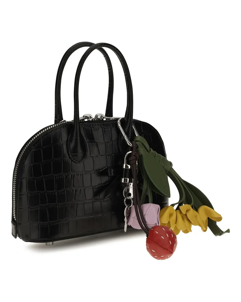 Self-Portrait Toast Handbag — Black Black