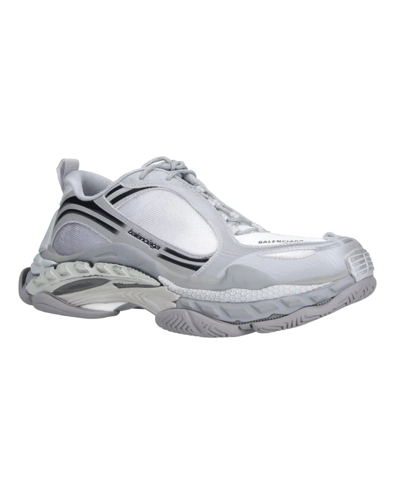 Balenciaga Men's Sneakers Grey Polyurethane Gray