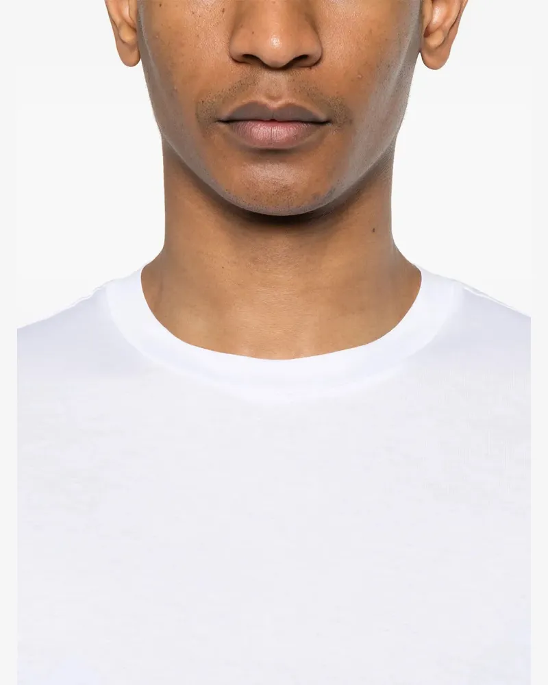 Herno Women's T-Cotton T-Shirt Ss25 M White