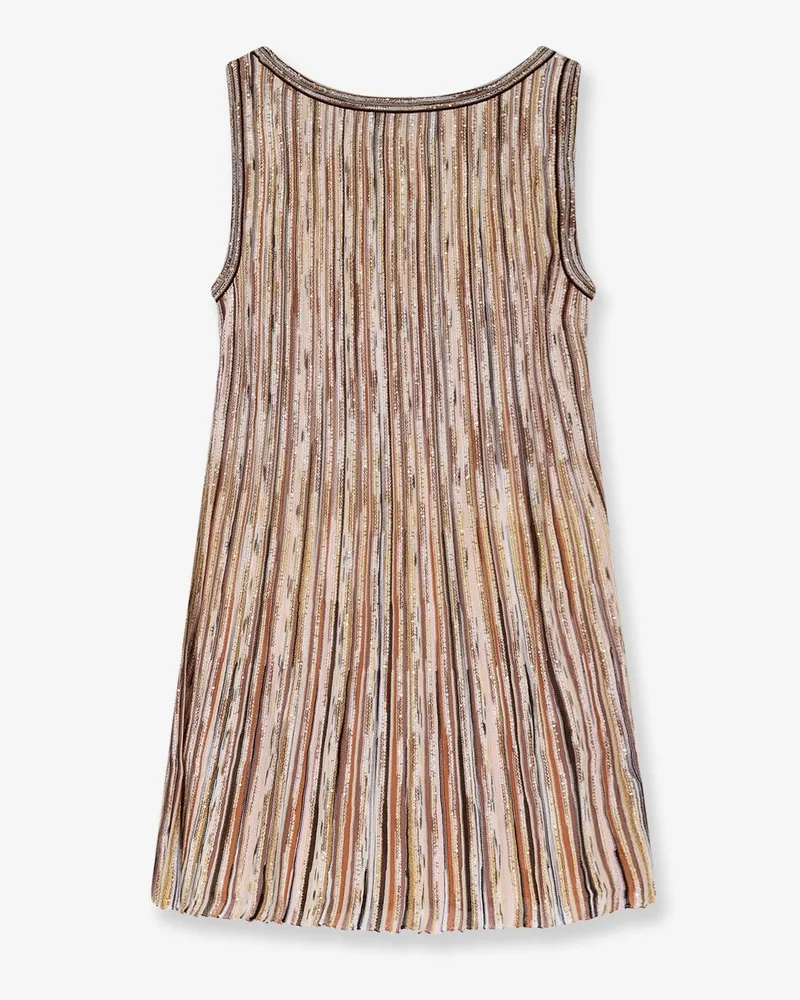 Missoni Women's Short Viscose Blend Dress With Sequins Multicolor
