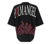 Flames T-Shirt — Black