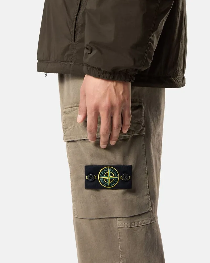 Stone Island Utility Cargo Pockets Cargo Pants — Khaki Khaki