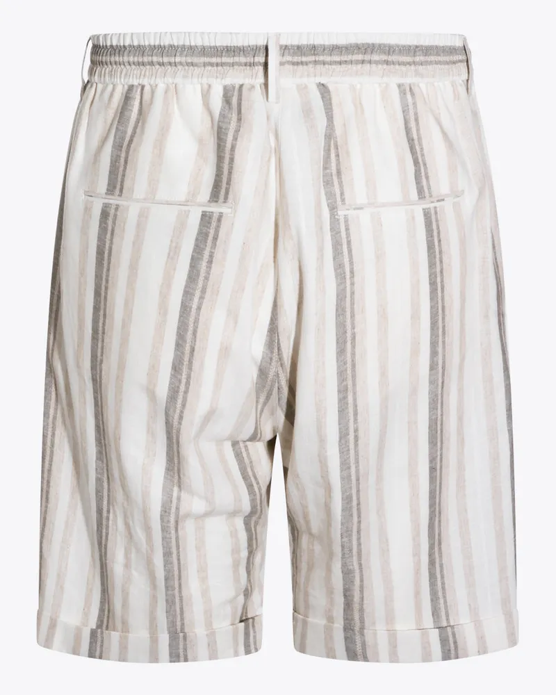 Tagliatore Men's Shorts Li Pl Vi Ea Co Beige