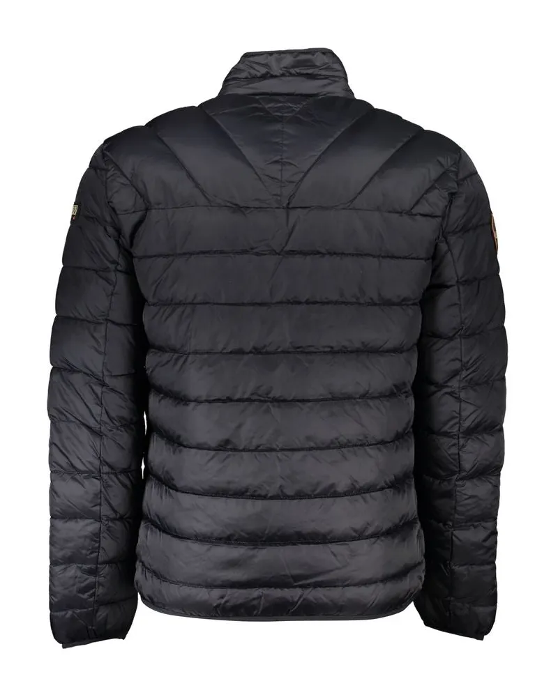 Napapijri Quilted Polyamide Down Jacket — Black Black