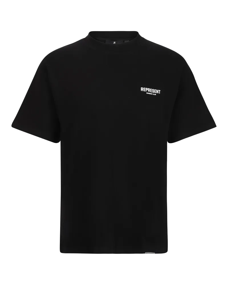 REPRESENT Men's T-Shirt Cotton Black T-Shirts And Polos Black