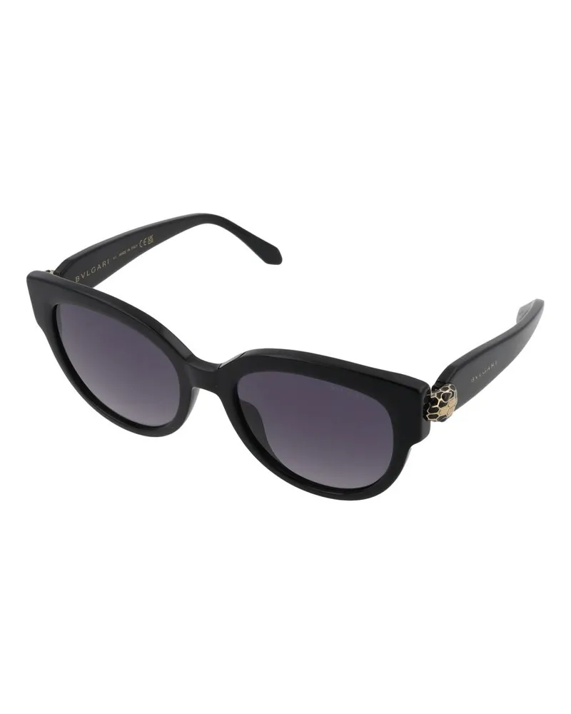 Bulgari BV40086I Gradient Lens Cat-Eye Sunglasses 01b