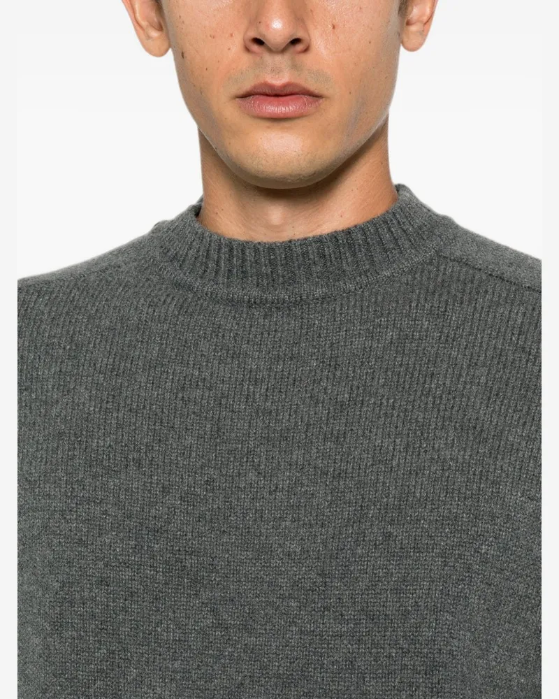 extreme cashmere Crewneck Sweater — Grey Grey