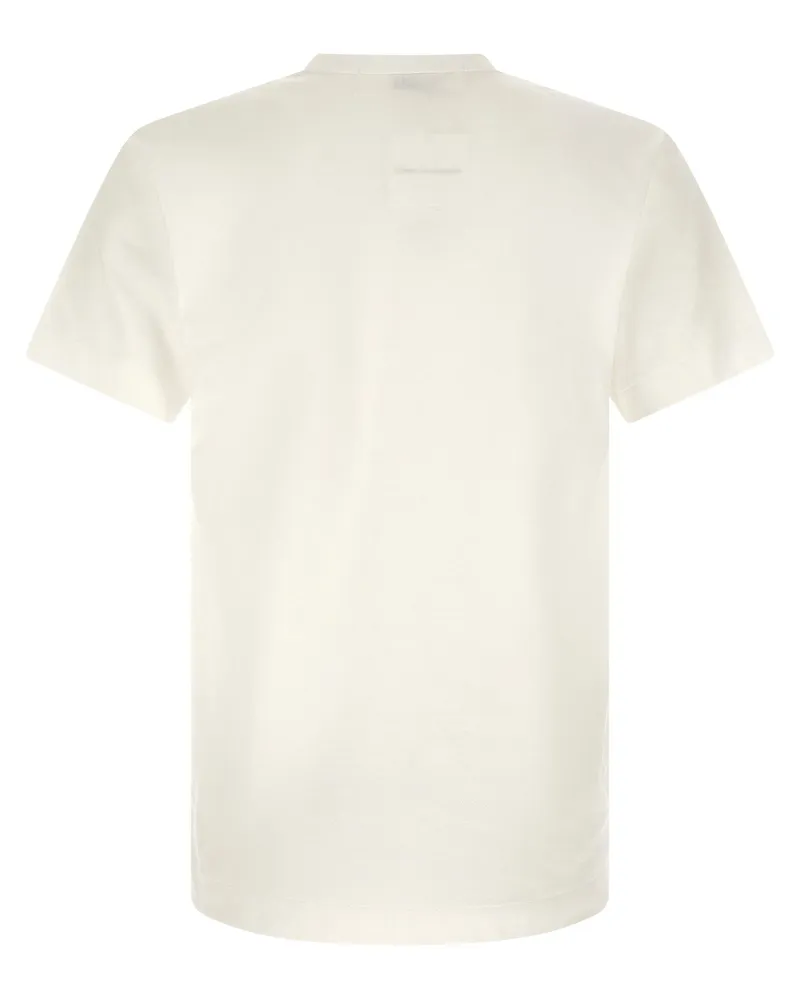 Comme des Garçons Embroidered Heart Patch T-shirt — White White