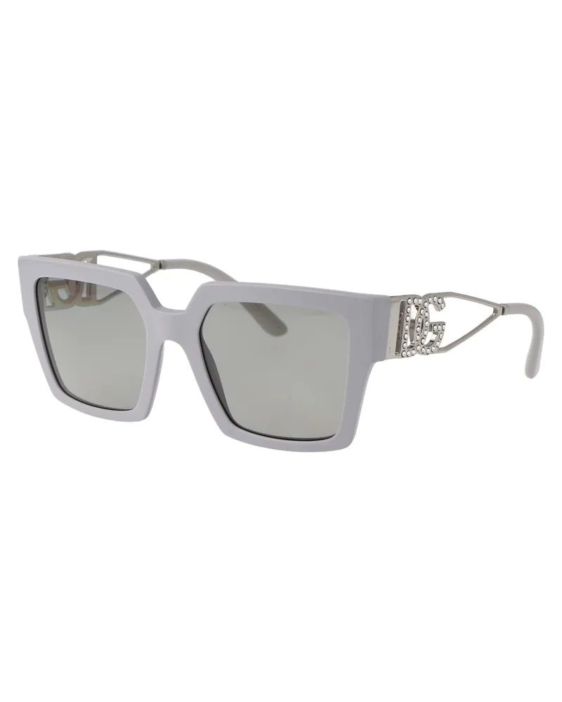 Dolce & Gabbana Women's Sunglasses Acetate Light Grey Gray