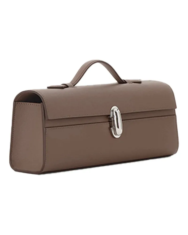 SAVETTE Clutch — Taupe Taupe