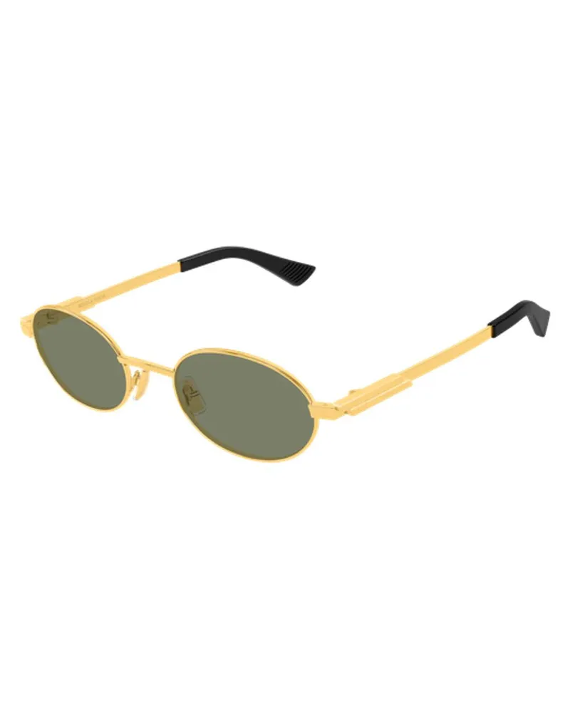 Bottega Veneta BV1470S Sunglasses — Gold Gold