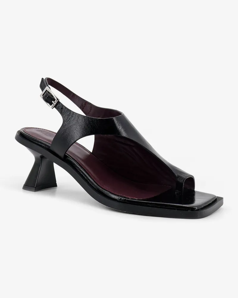 Alohas Women's Leather Sandals Black Black