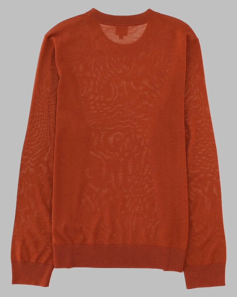 Paul Smith Merino Wool Sweater — Orange Orange