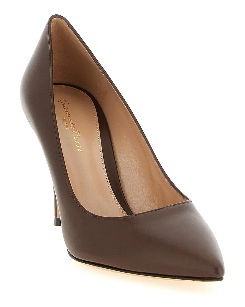 Gianvito Rossi Pump — Brown Brown