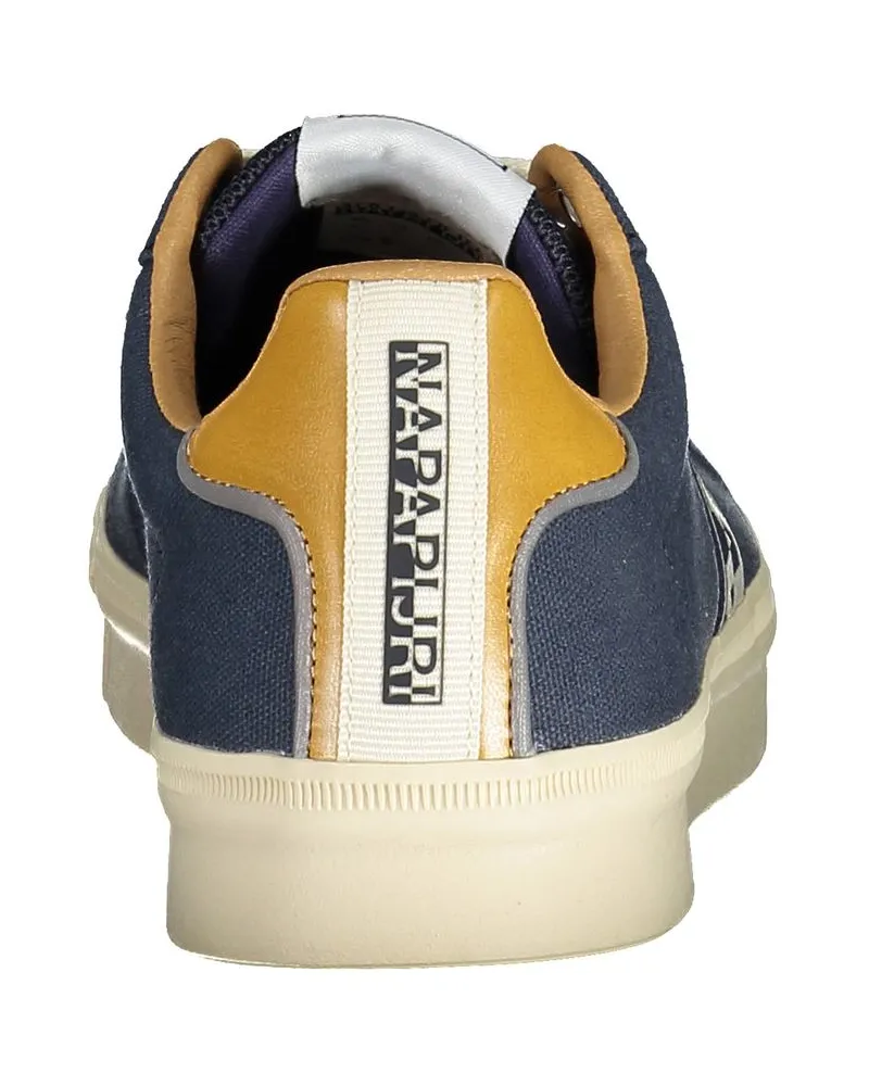 Napapijri Canvas & Polyurethane Sneakers — Navy Navy