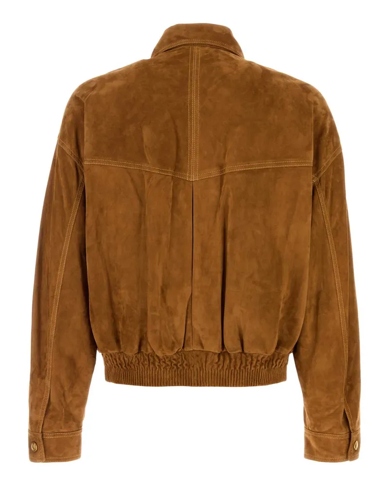 Versace Men's Blouson Le 1nn90brown Maglie Sweater Brown