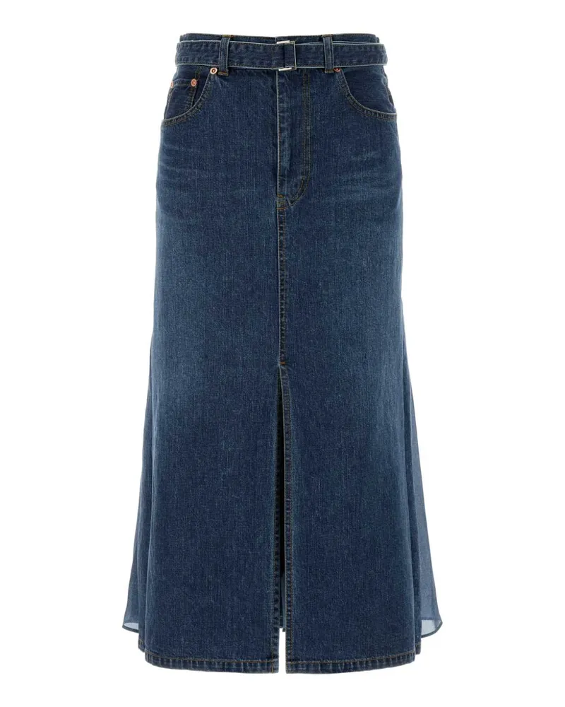 Sacai Skirt — Blue Blue