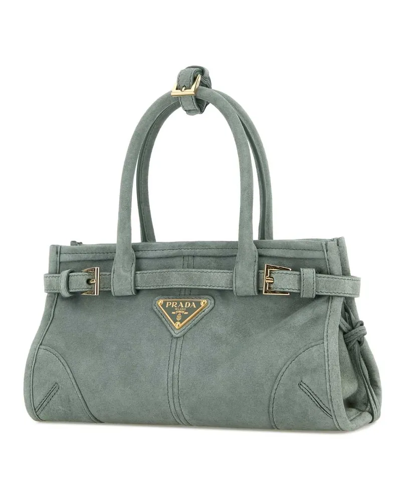 Prada Bonnie Top Handle Bag — Green Green