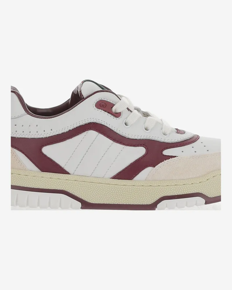 Gucci Boys' Sneakers Re-Web Multicolour Leather Trainers Multicolor