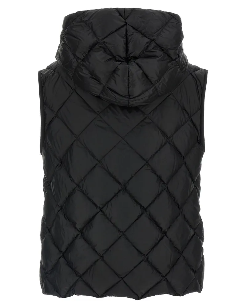 Max Mara Giochi Vest — Black Black