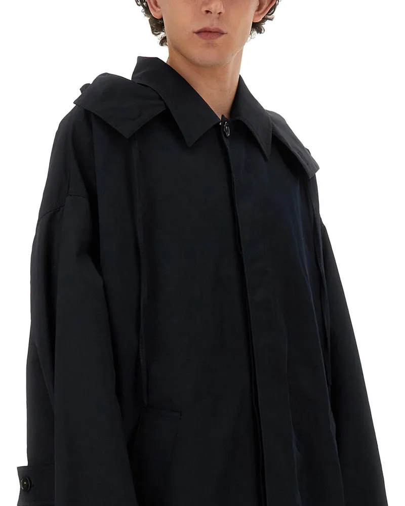 Bottega Veneta Trench Coat — Blue Blue