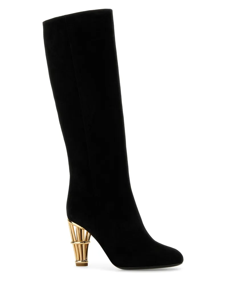 Ferragamo 01i761774780 Neroneronero Stivali Boot Black